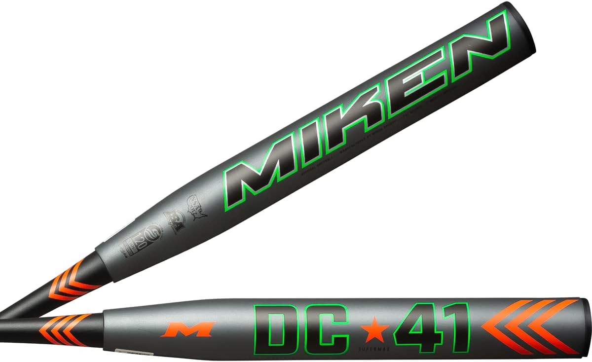 Miken | 2023 | DC 41 Slowpitch Softball Bat | Supermax Load | USSSA | 14" Barrel