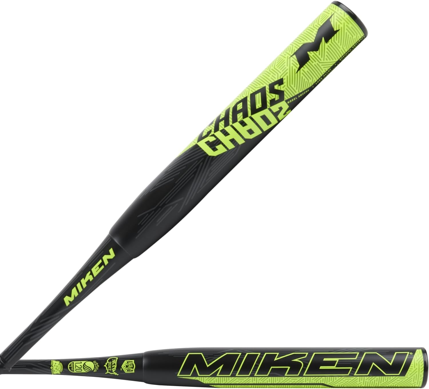 Miken | Chaos Slowpitch Softball Bat | All-Association | XL Endload | 14” Barrel