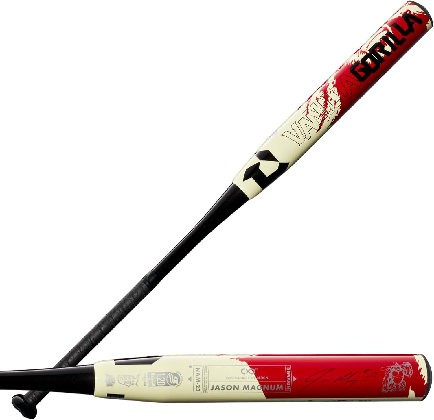 DeMarini 2023 Jason Magnum Signature Nautalai Slowpitch Softball Bat - 34"