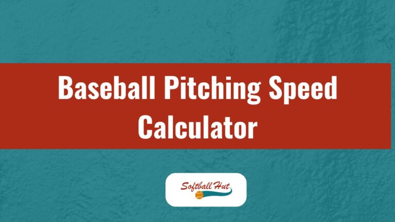 Baseball Pitching Speed Calculator