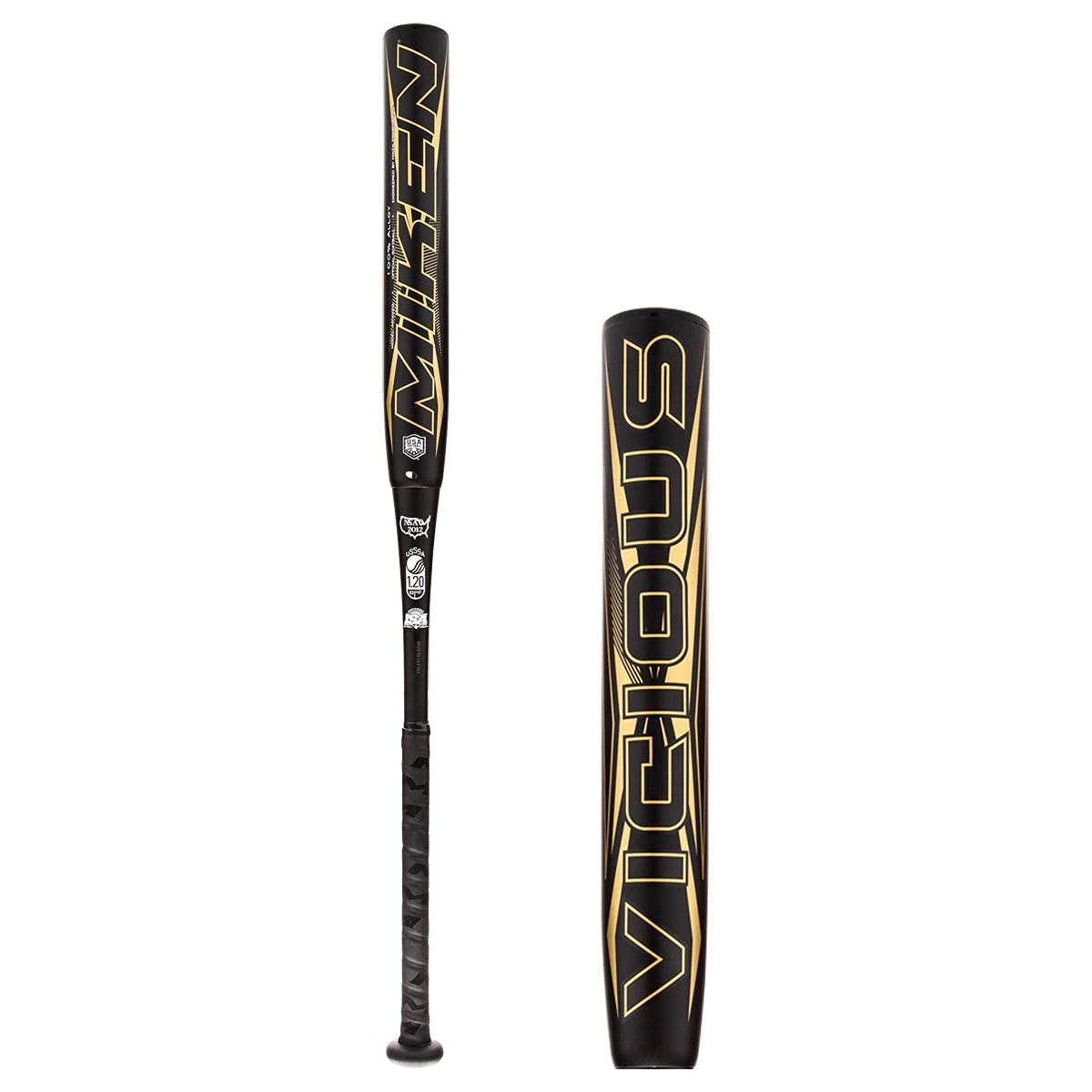 Miken Vicious 13 inch Maxload dual stamp slowpitch softball bat